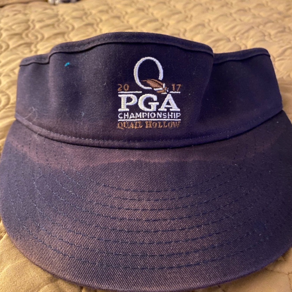 Used 2017 PGA Championship Quail Hollow visor